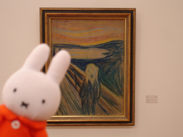 Miffy y El Grito de Munch
