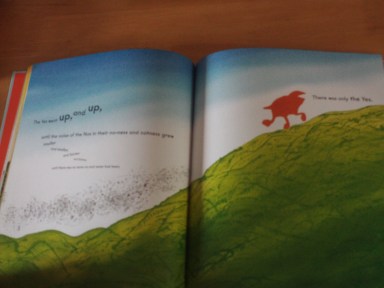 "the yes went up and up"